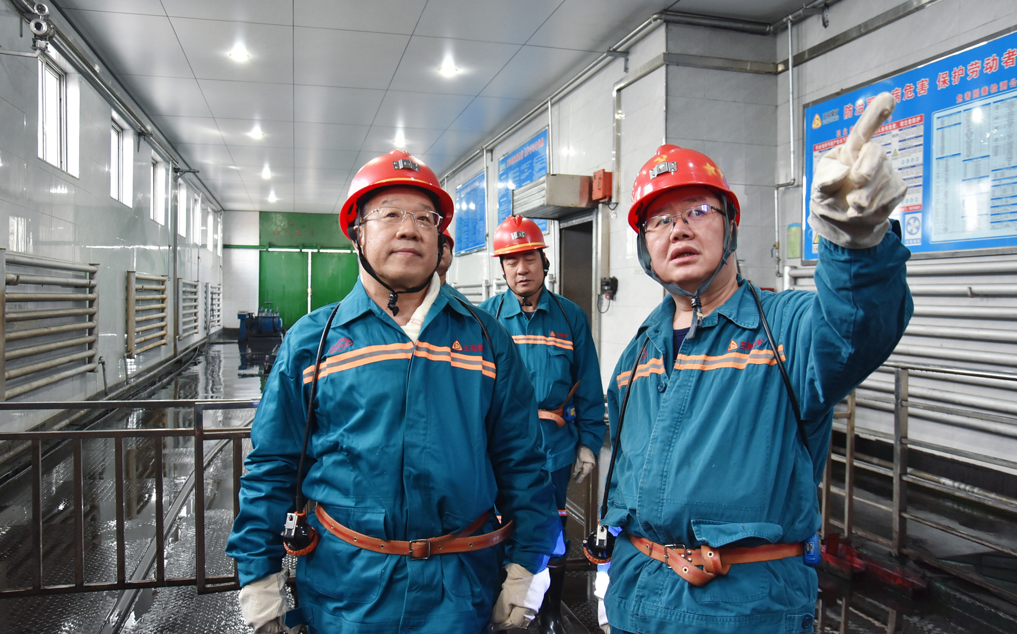 王志清在五陽煤礦調研